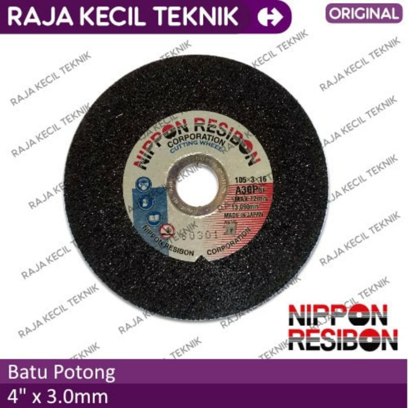 Batu Potong Nippon Resibon uk 4"x 3mm pack