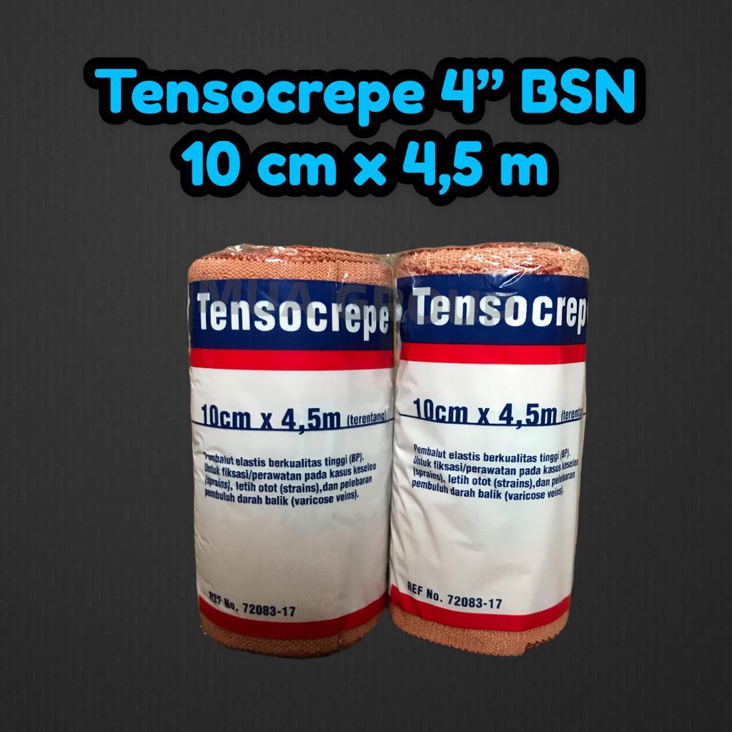 Tensocrepe 4 Inch (10 cm x 4.5 m) BSN