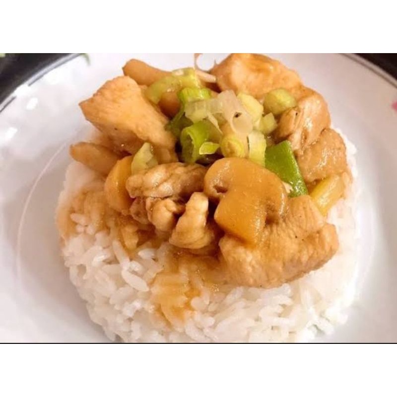 

Paket Nasi Ayam Jamur