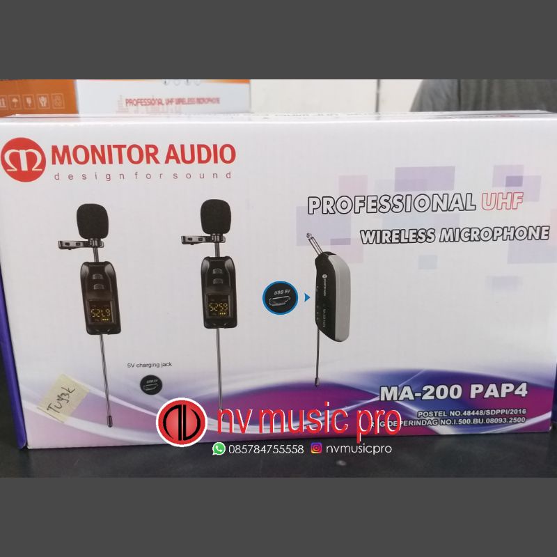 MONITOR AUDIO MA200 PAP4 | CLIP ON MIC