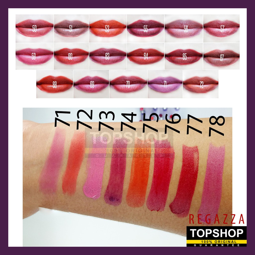 Mirabella Colorfix Lipstick 40-59