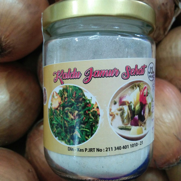 

Kaldu jamur vegetarian bumbu dapur farmindo