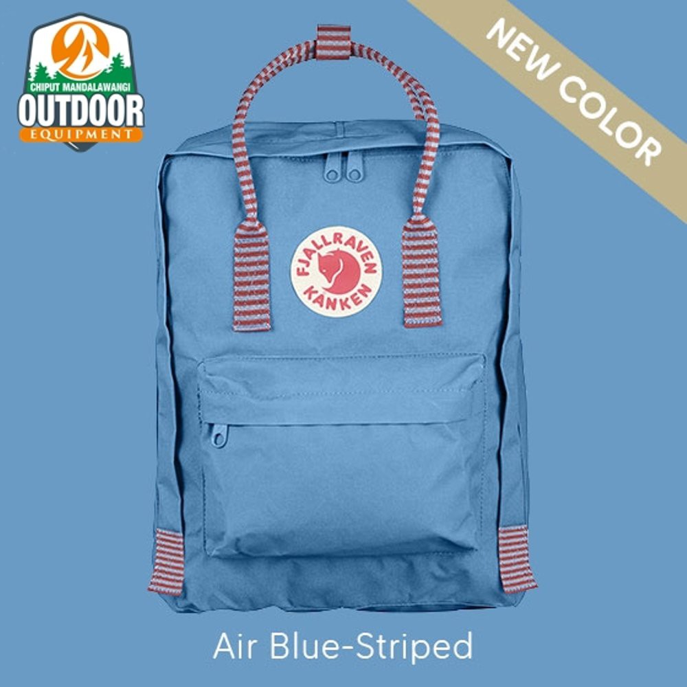 fjallraven kanken air blue striped