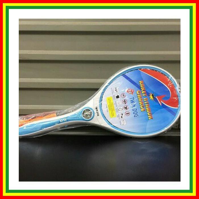 RAKET NYAMUK MULTIFUNGSI ( SENTER POWERBANK KIPAS MINI ) TWINDOG 530