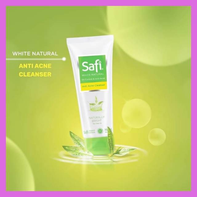 Safi white natural antiacne cleanser