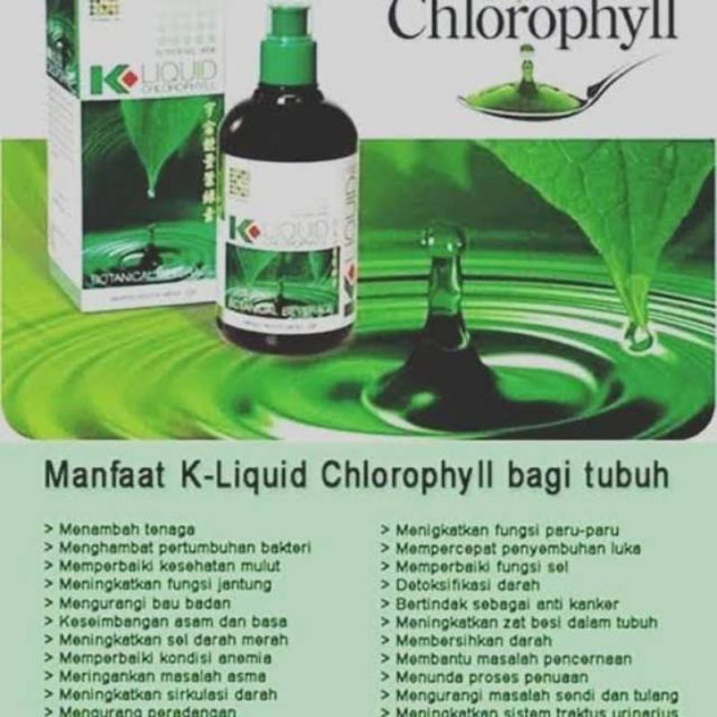 

K-Liquid Chlorophyll 500ml Original