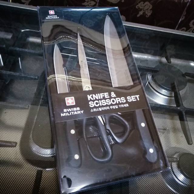 

Pisau set knife & scissors set