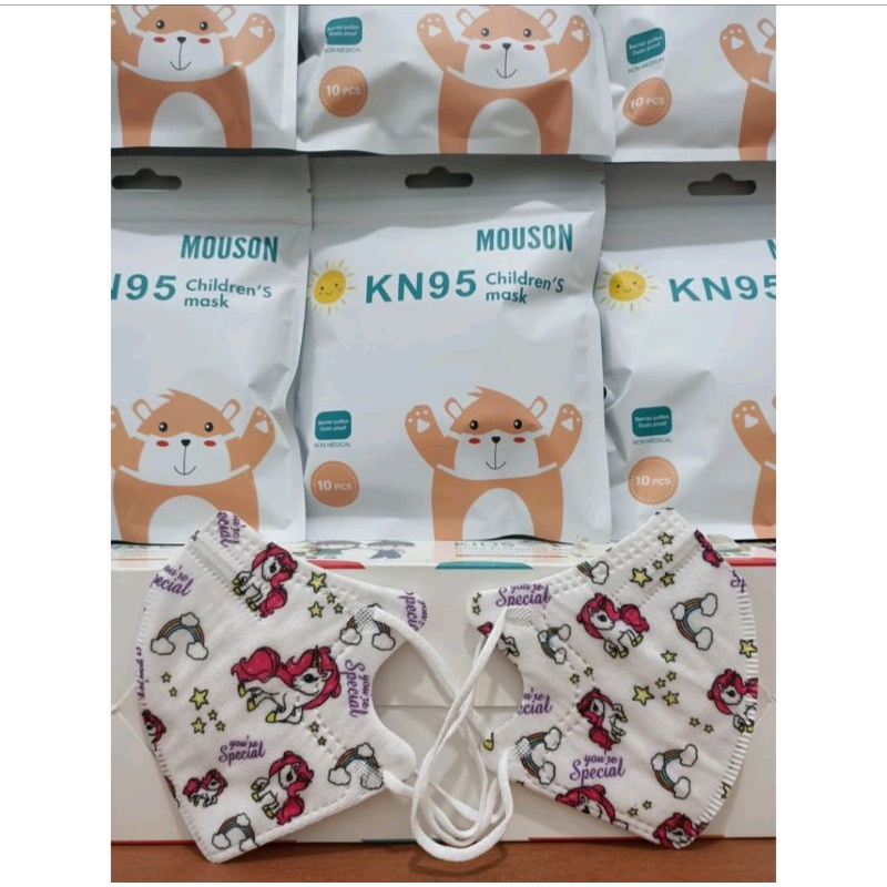 KN 95 Mouson Anak Mix Motif (Isi 10)