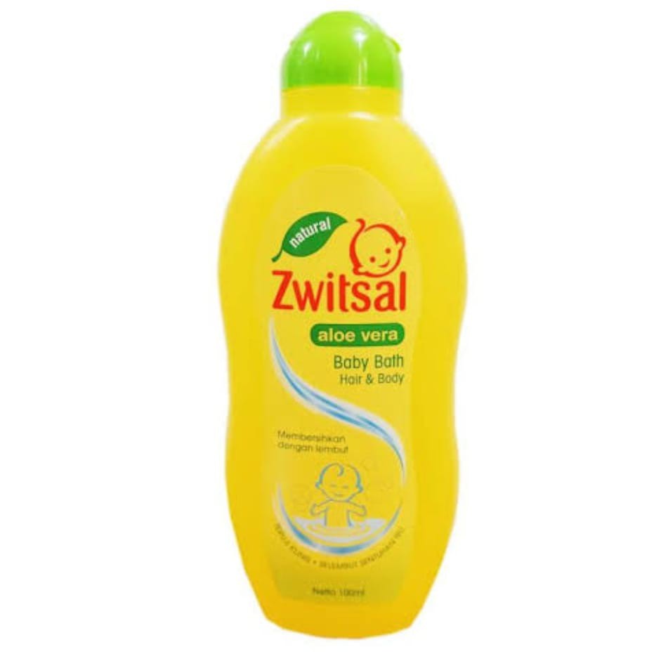 Zwitsal Natural Baby Bath 2in1 Hair &amp; Body 100ml  sabun shampoo bayi anak