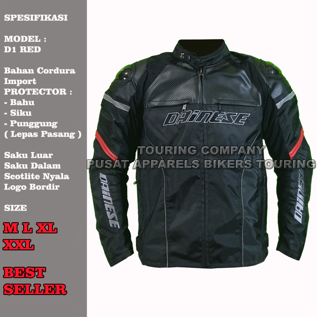 Jaket Touring Safety Protector Jaket Motor Full Protector Grosir Jaket Touring Motor Bikers