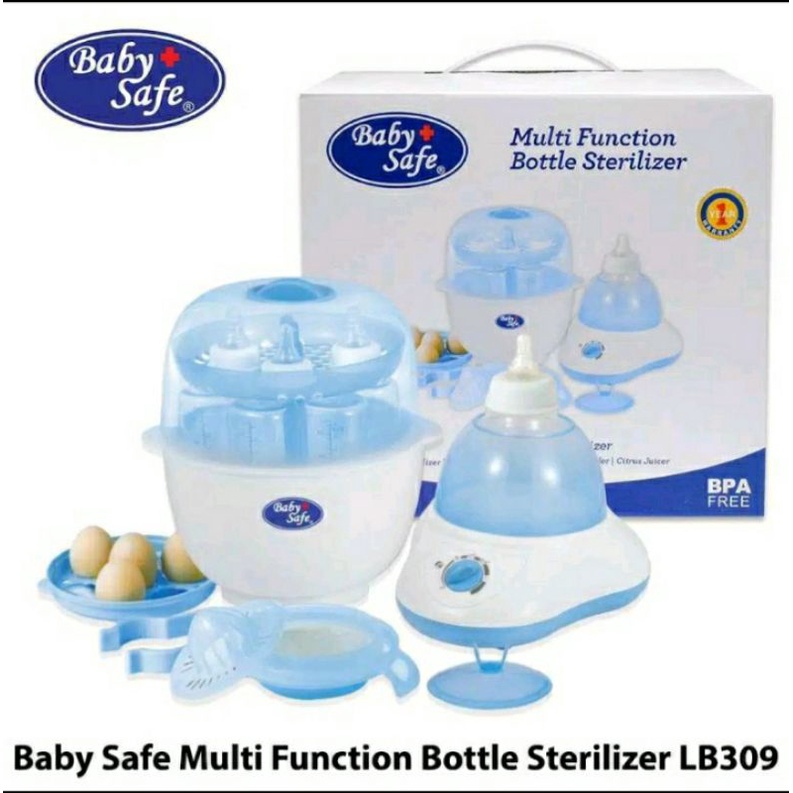 Babysafe multi function bottle sterilizer LB309/Mesin steril botle