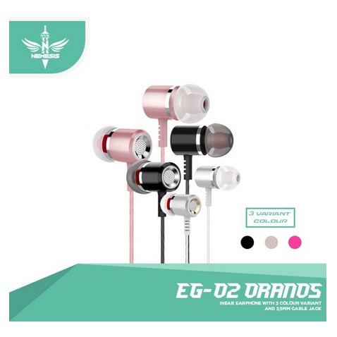 Earphone gaming NYK EG-02 ORANOS Stereo