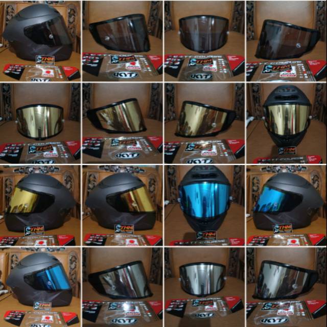 Jasa Pasang custom  Kaca Film Visor helm