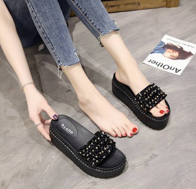 WEDGES SLIP ON KOREA#3119