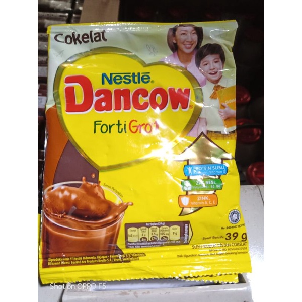 Dancow Coklat 39gr / putih 27 gr satuan/ per pcs