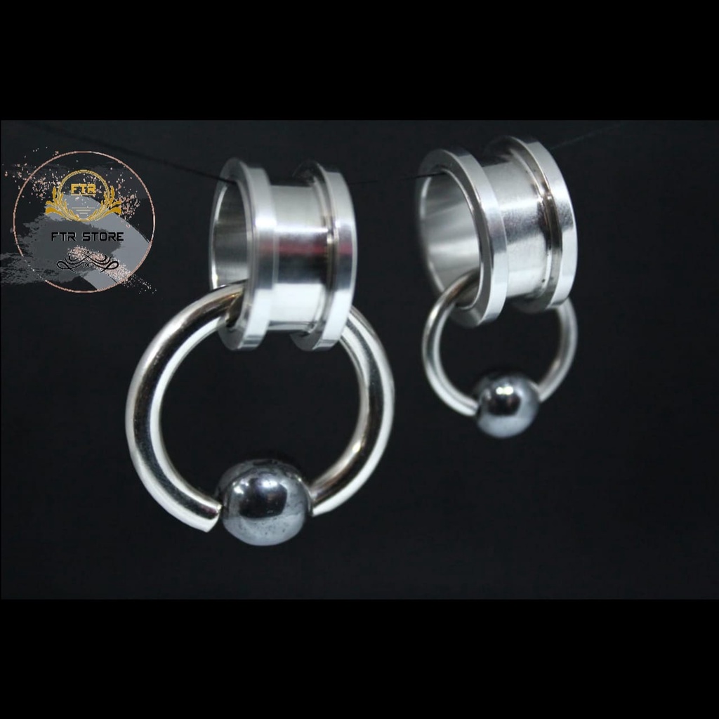 bandul piercing / mainan piercing / pemberat piercing / bandulan 14mm-16mm