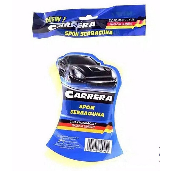 Spons Mobil Carrera/Spons Cuci Motor/Sponge jumbo/Spons Tebal/Spon Serbaguna