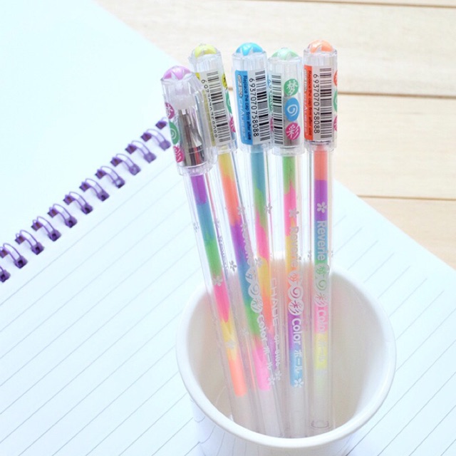 RAINBOW GEL INK PEN / PULPEN WARNA WARNI PELANGI | Shopee