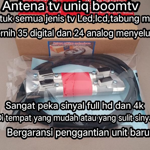 Antena boom tv rakitan terpeka dan paling kuat sinyalnya