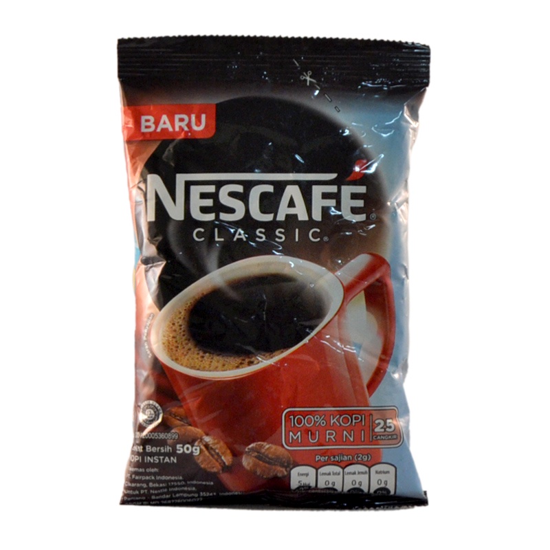 

Nescafe Kopi Classic Bks 45Gr