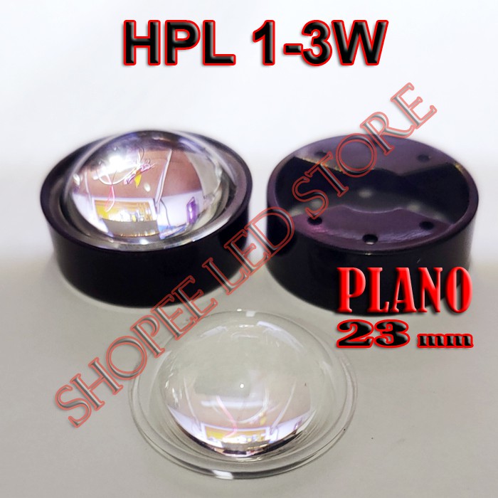 CONVEC  LENS LENSA PLANO HPL LED 1W 3W 5W LED DRIVER LAMPU SOROT AQUASCAPE