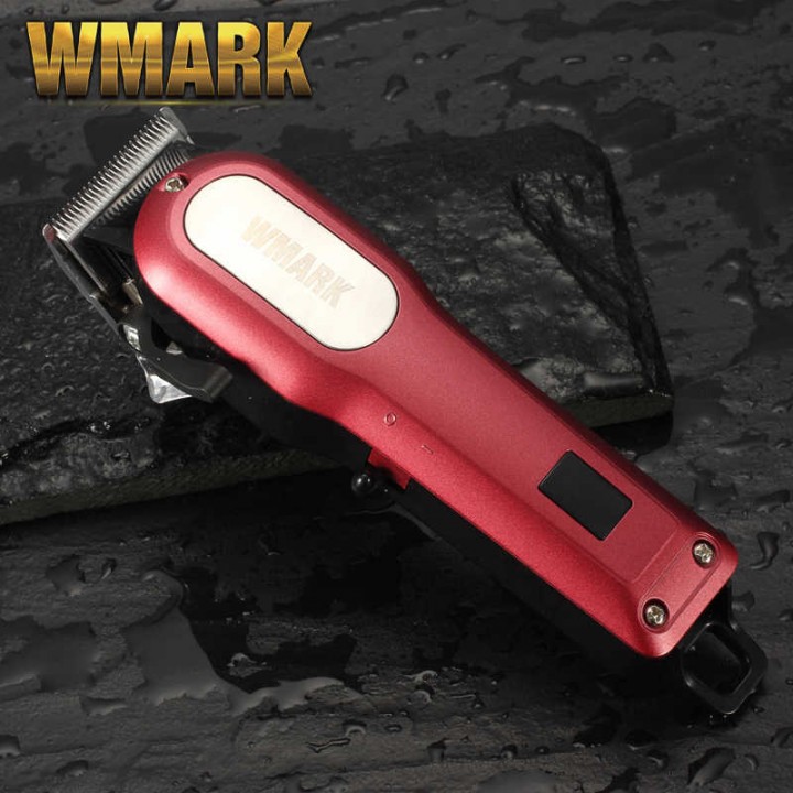 WMARK NG-101 - PREMIUM Professional LCD Display Electric Hair Clipper