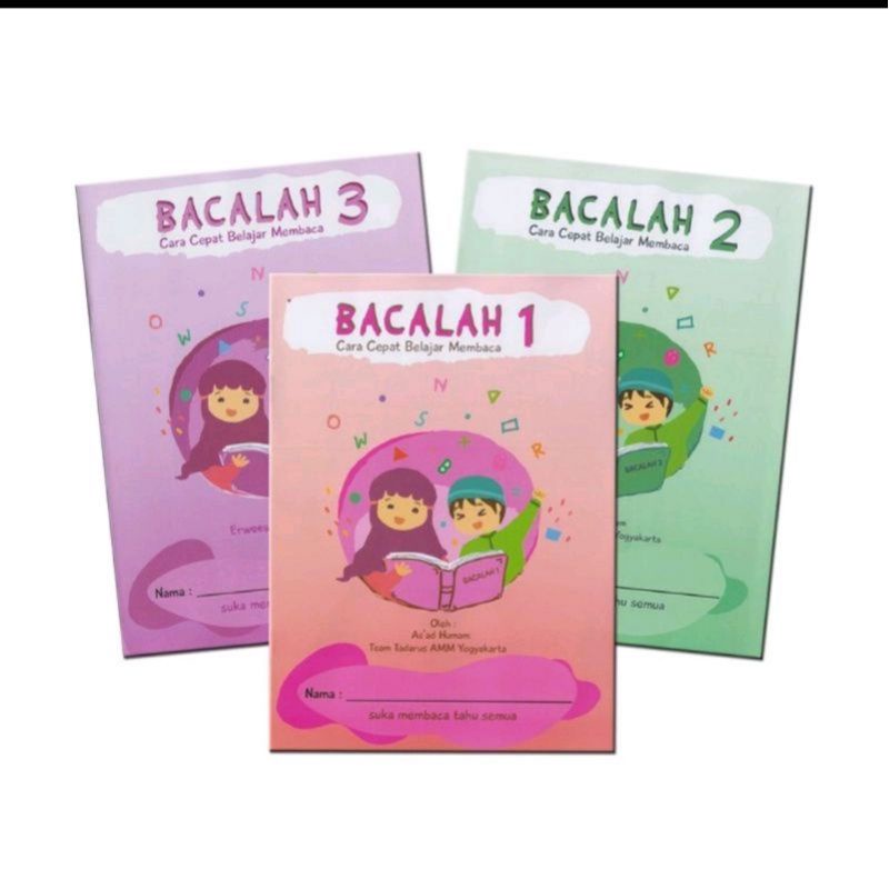 tokolima9 - BUKU BELAJAR MEMBACA ANAK / BACALAH JILID 1 2 3