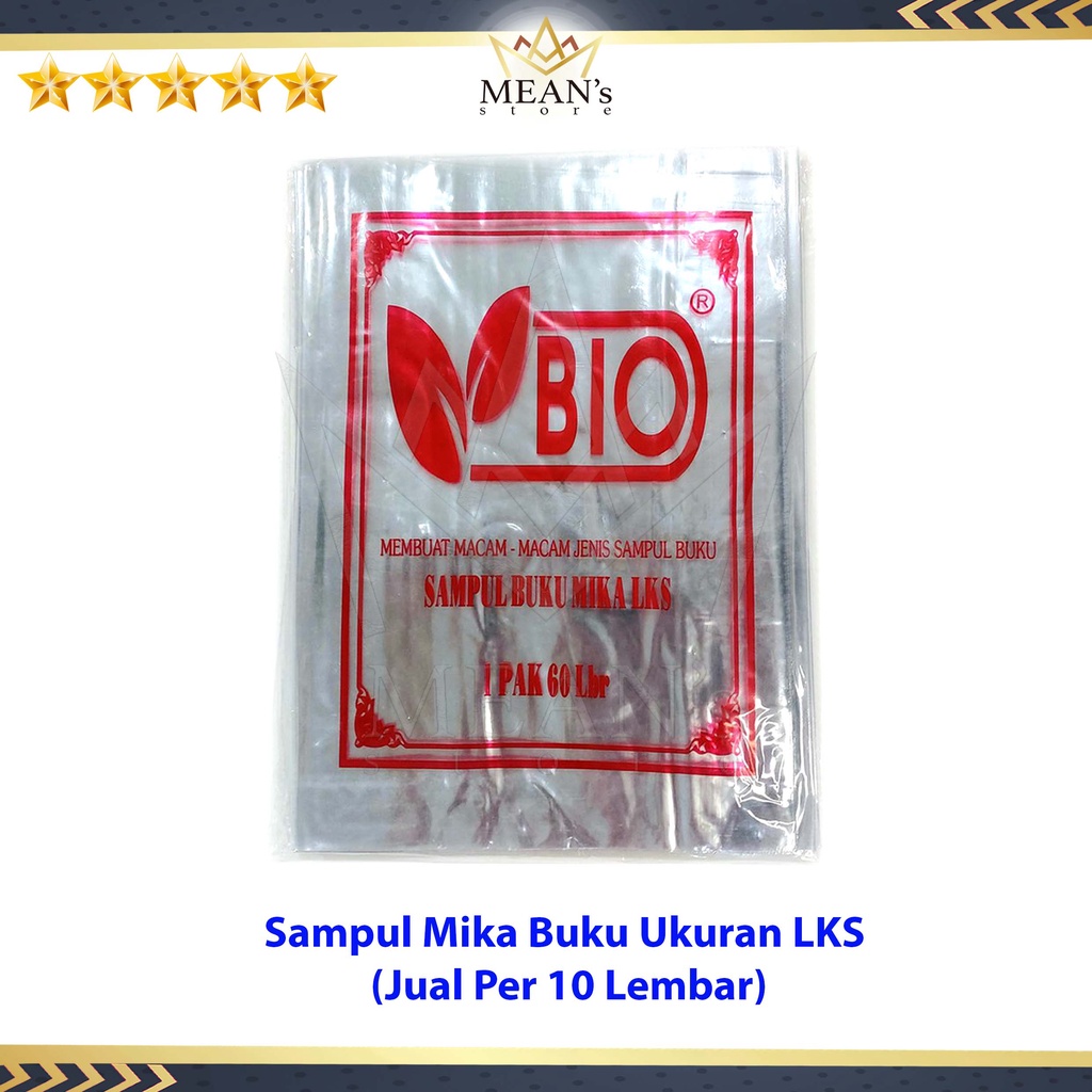 

Sampul Buku Plastik Mika Ukuran LKS / Untuk Buku LKS