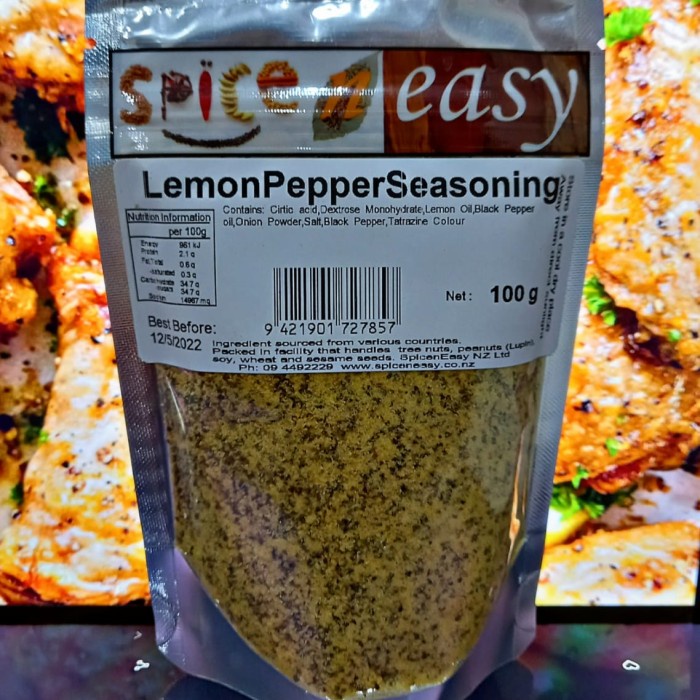 

Marhies- Lemon Pepper Seasoning Bumbu Bubuk/ Bumbu Tabur