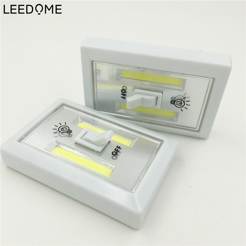 Lampu Lemari Dinding Magnet COB LED 3W LIGHT SWITCH