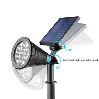 Solar Spotlight Lampu Sorot Taman Energi Sinar Matahari 7
