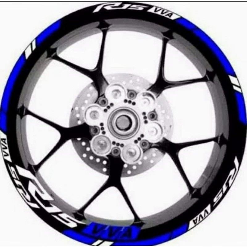 Lis stiker Velg motor R15 VVA