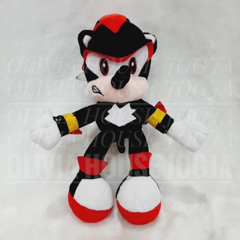 Boneka Shadow Sonic M Boneka Sonic Hitam Shadow Boneka Sonic Boom