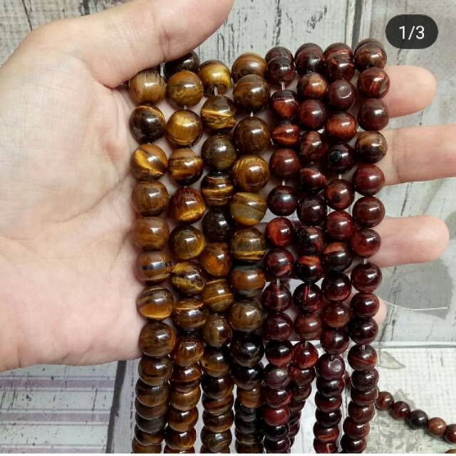 Batu Tiger Eye 8mm 10mm