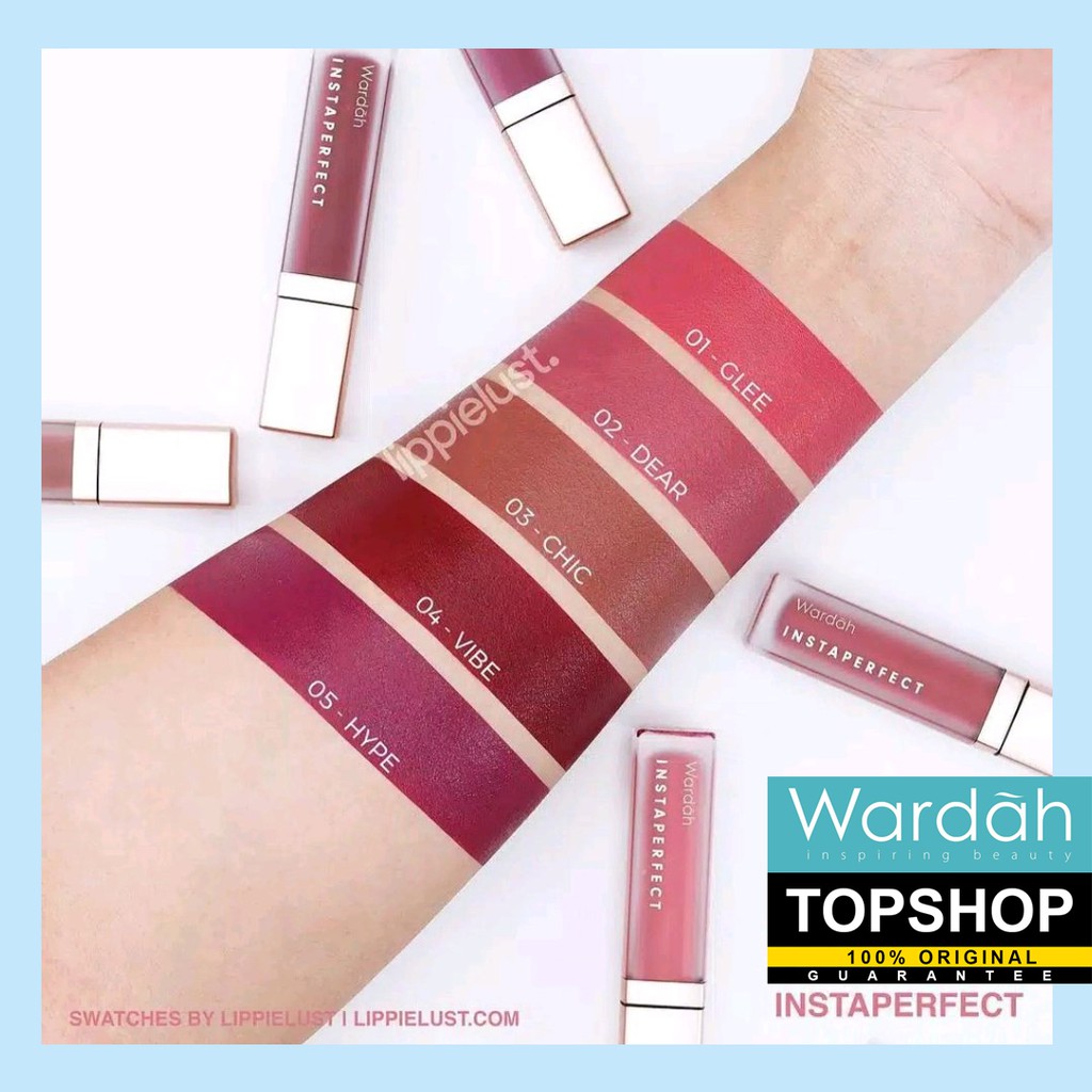 Wardah Instaperfect Mattesetter Lip mate Paint