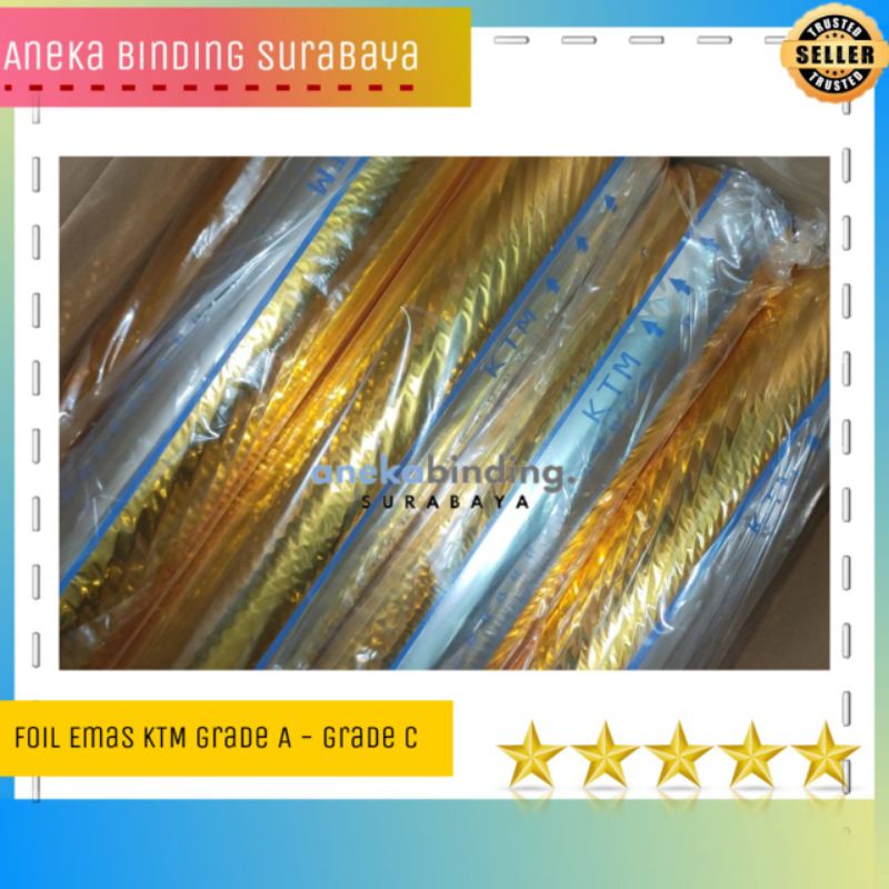 Foil Emas / gold KTM grade A grade C