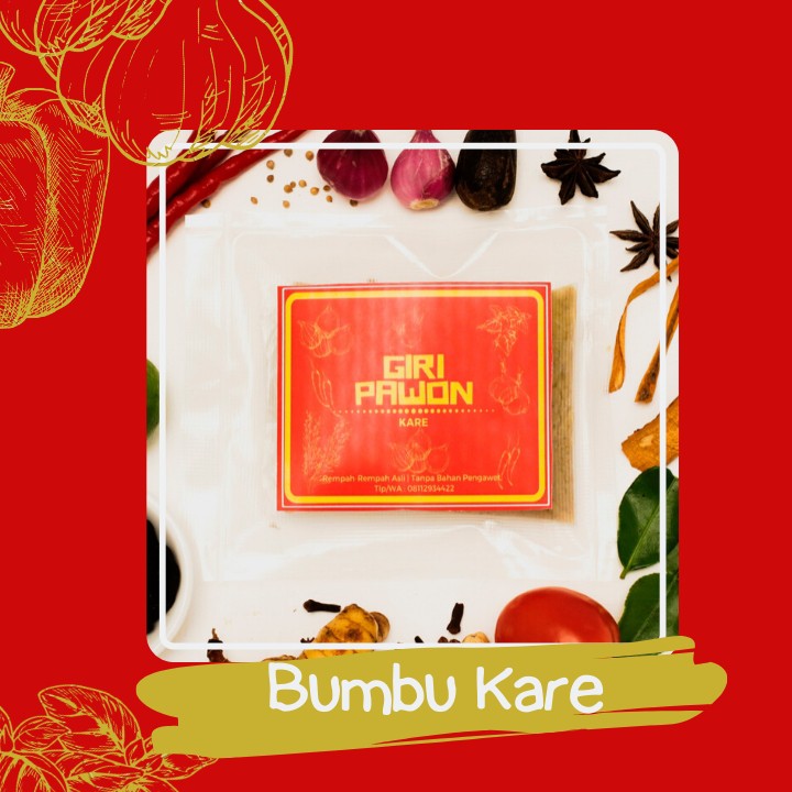 

BUMBU MASAK INSTAN KARE GIRI PAWON