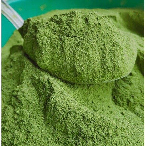 

Serbuk Bubuk Powder Daun Kelor Kering 1000 Gram 1kg murni hijau