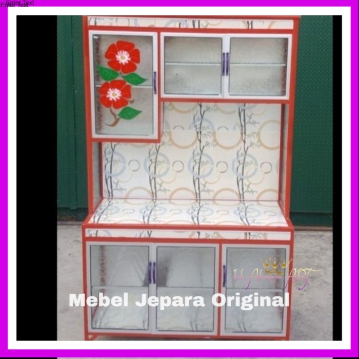 Rak Piring Tempat Kompor / Rak Dapur Mebel Aluminium