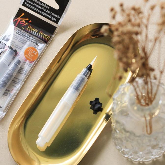 

+++++] Koi Water brush Small No 2 Brush Calligraphy Brush Watercolor