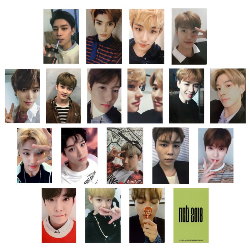 PHOTOCARD PC NCT TICKET HOLDER TIHOL 2018 NCT2018 JAEHYUN TAEYONG HAECHAN JUNGWOO KUN TAEIL LUCAS TE