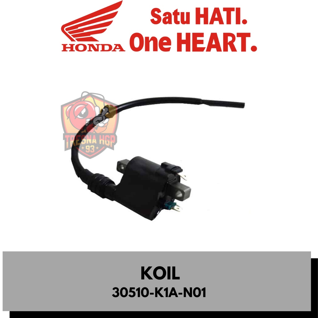 30510-K1A-N01 KOIL PENYALAAN BEAT LED K1A ORIGINAL | COIL COMP IGN 30510K1AN01