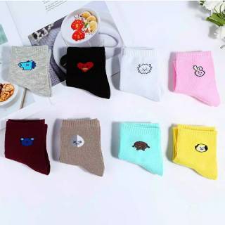  KAOS KAKI BT21  BTS SOCKS KPOP Shopee Indonesia