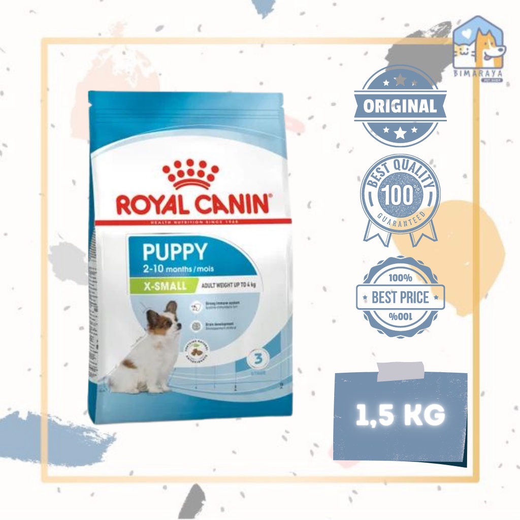 ROYAL CANIN XSMALL PUPPY / X-SMALL JUNIOR 1,5KG FRESHPACK