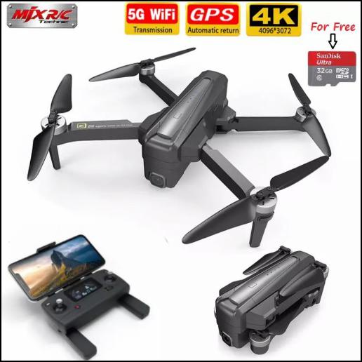 MJX B12 EIS 4K WIFI 5G DIGITAL ZOOM 25 MENIT BRUSHLESS DENGAN TAS