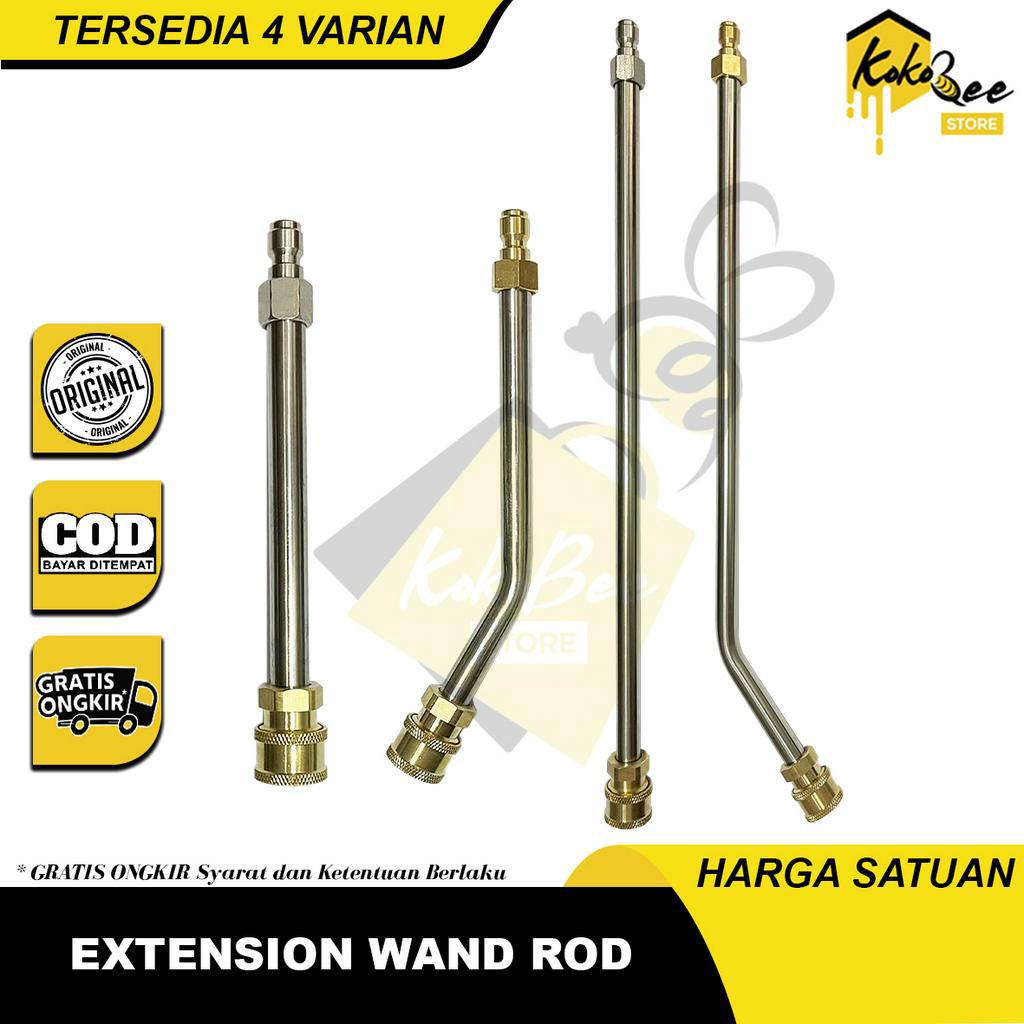 High pressure water gun stick extension rod jet cleaner gun stick washer sprayer stik tambahan peman
