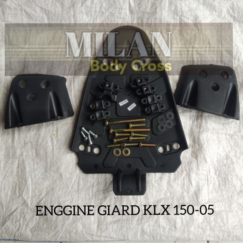 cover mesin KLX 150 / pelindung mesin KLX 150