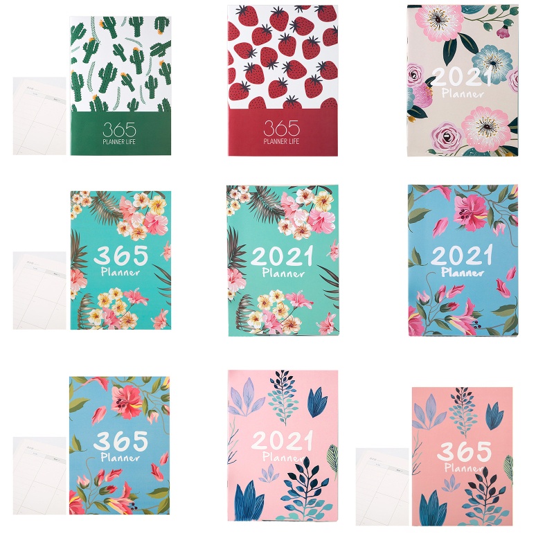 Zzz 2021agenda Planner Organizer A4 Notebook Jurnal Bulanan Harian Planner Sekolah