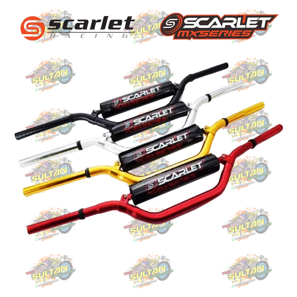 STANG FATBAR TWINWALL 878 TEBAL 5MM SCARLET RACING