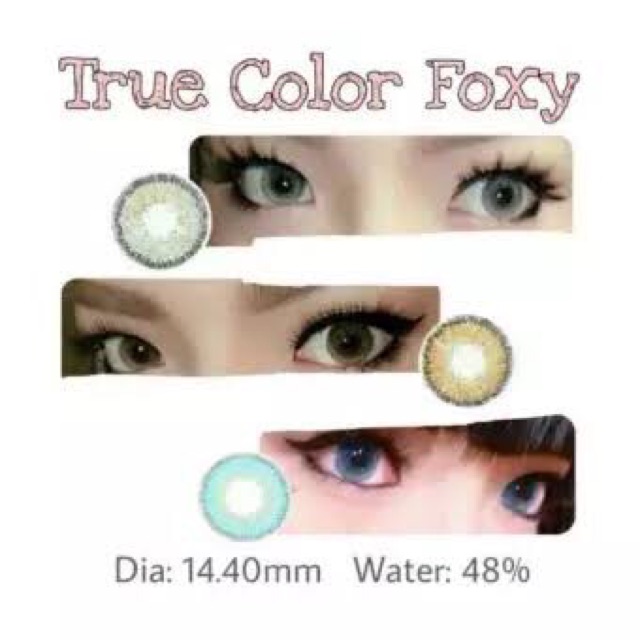 Softlens True Color Foxy / living color foxy